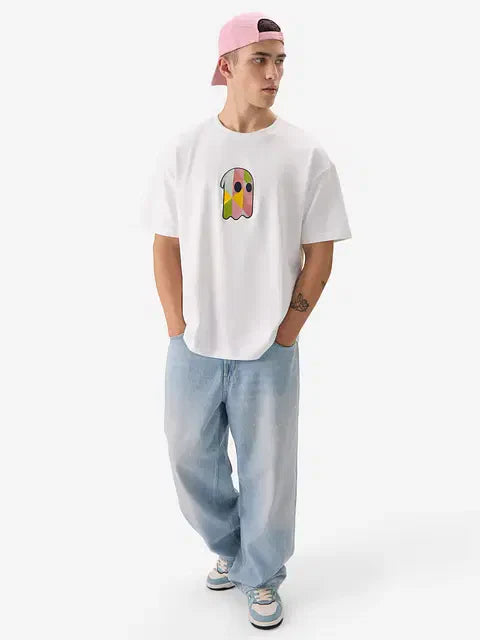 Embroidered Oversized T-Shirts