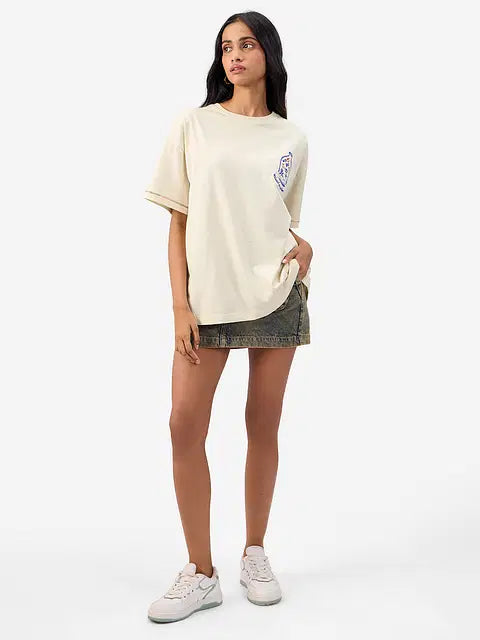 Inside Out Mixed Emotions Women Oversized T-Shirts