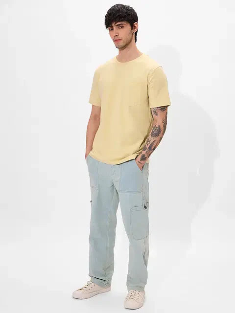 Solids Seashell Cream T-Shirts