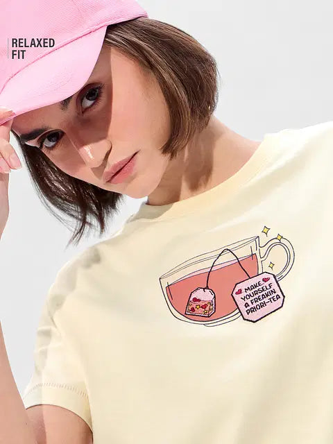 Priori-Tea Women Relaxed Fit T-Shirts