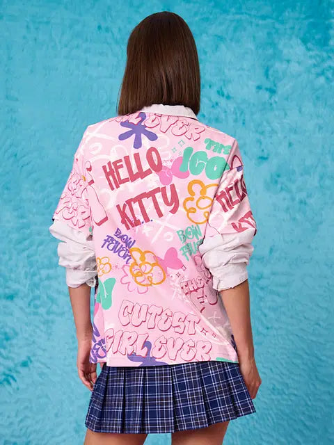 Hello Kitty  The Most Fun Women Oversized T-Shirts