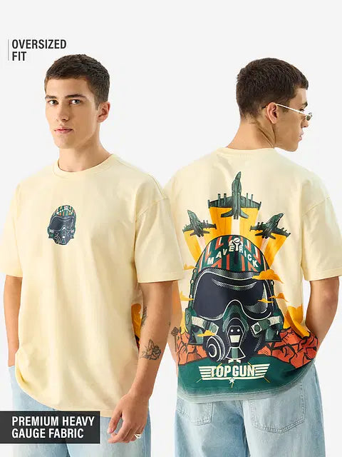 Top Gun Jets Oversized T-Shirts