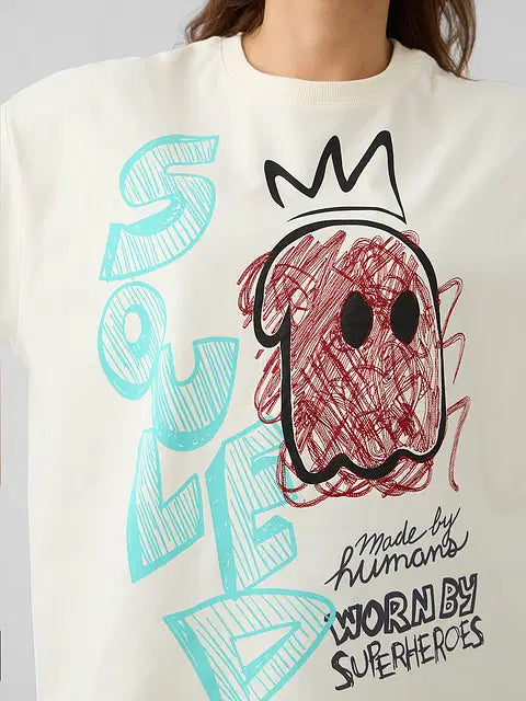 Sketchy Women Oversized T-Shirts