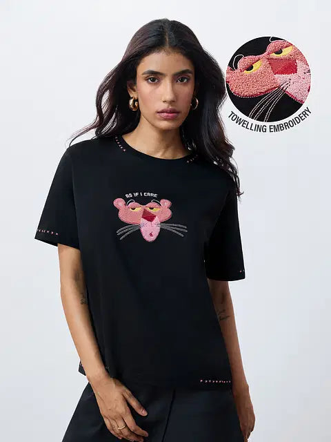 As If I Care Women Relaxed Fit T-Shirts