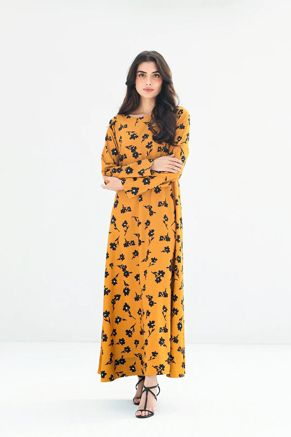 Printed Korean BSY Women's Long  Kaftan