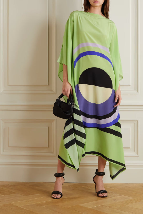 Luxurious Satin Silk Kaftan - Soft, Elegant, and Comfortable Caftan For Women's