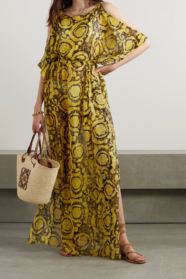 Premium Georgette Kaftan - Perfect for Evening & Special Occasions Caftan