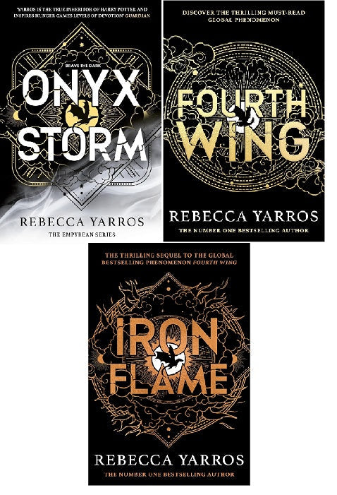 ourth wingOnyx Storm + Iron Flame + F - Paperback