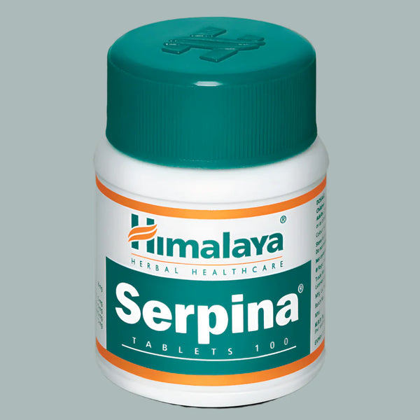 Himalaya Herbals Serpina Tablets – 100-Count Bottle