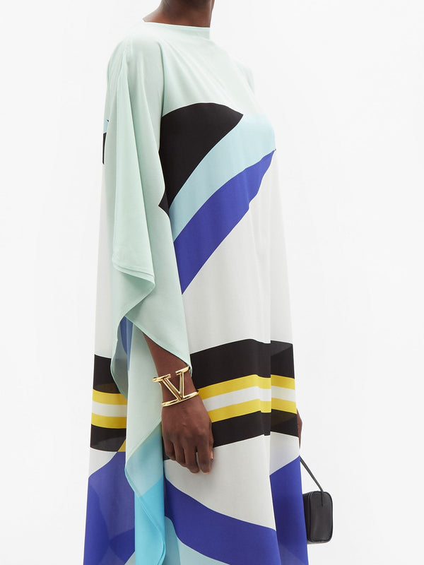 Elegant Chelsea Georgette Kaftan - Flowy and Lightweight Caftan For Women's