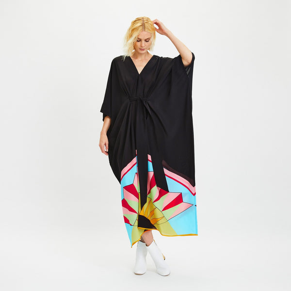 Premium Chelsea Georgette Kaftan - Stylish Party Outfit Caftan For Women's