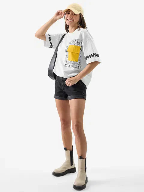 Peanuts Keepin It Cool Boyfriend T-Shirts