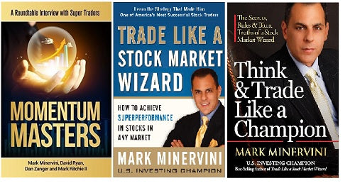 3 BOOK IN SET THINK + STOCK MARKET WIZARD + MOMENTUM MASTER PAPERBACK