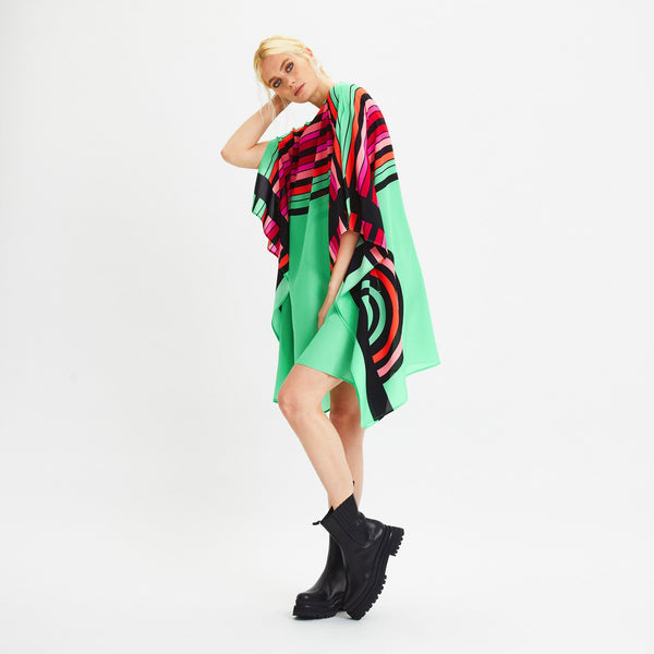 Chelsea Georgette Kaftan - Flowing Lightweight Evening Wear Caftan