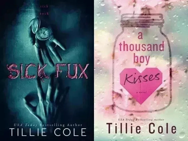 Sick Fux & A Thousand Boy Kisses by Tillie Cole (2-Book Paperback Set)